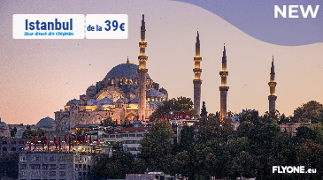 FLYONE lanseaza zborurile spre Istanbul, de la 39 EURO!
